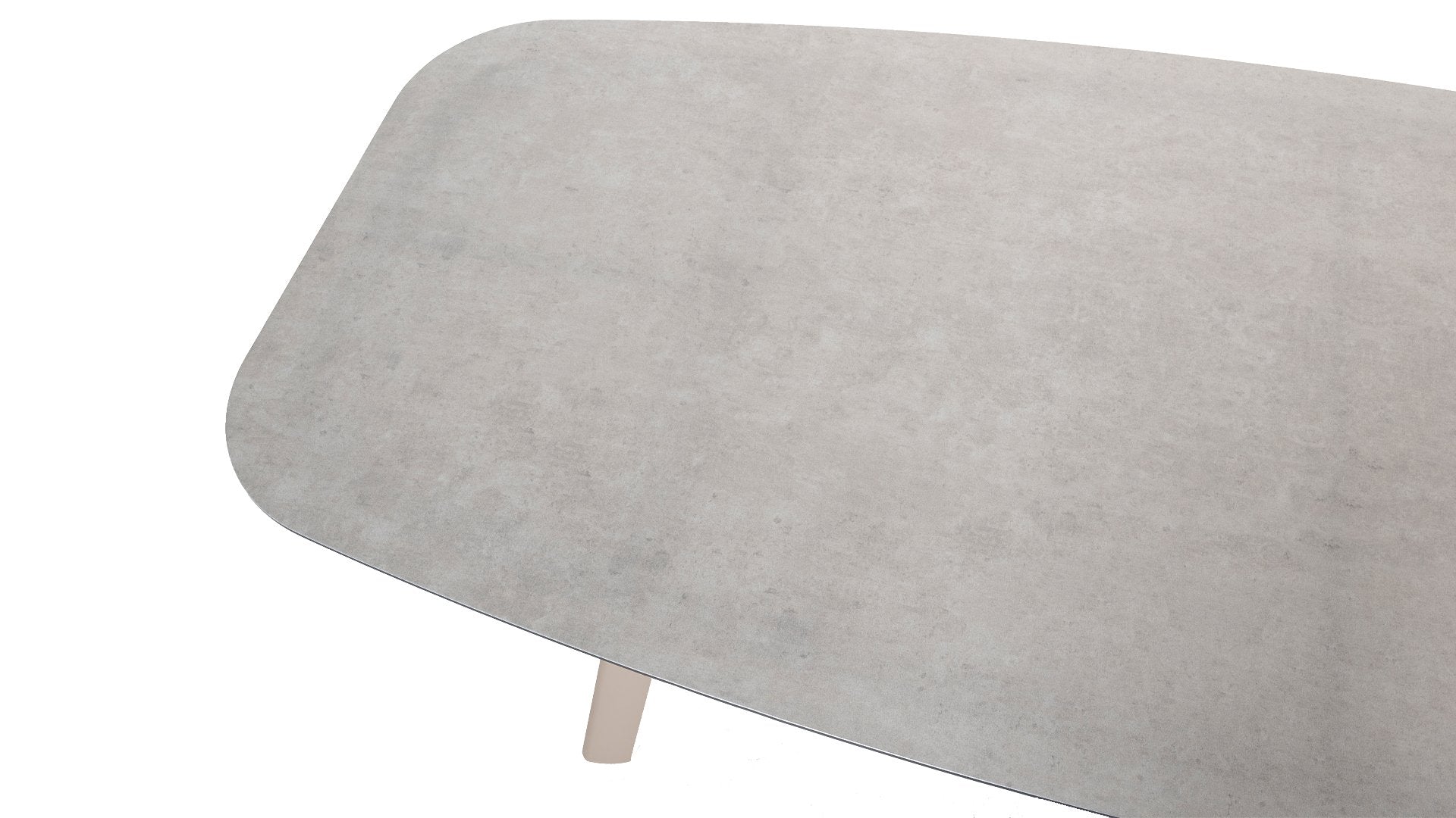 4 Seasons Outdoor Eva 6 Seat with Manolo 240cm Barrel Ceramic Dining Table