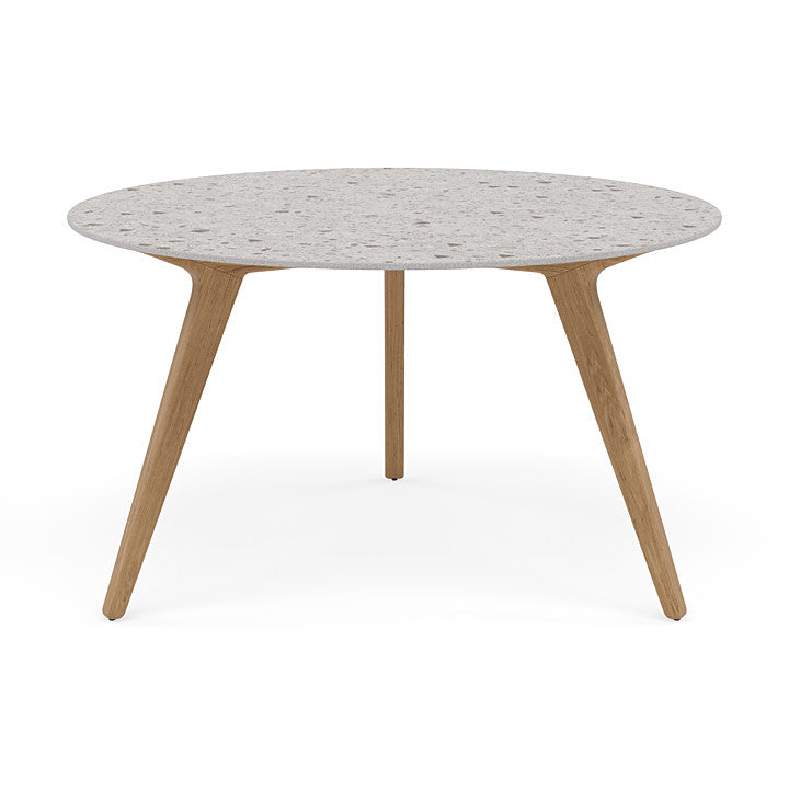 Manutti Torsa Round Dining Table With 125 cm Width and 73 cm Height