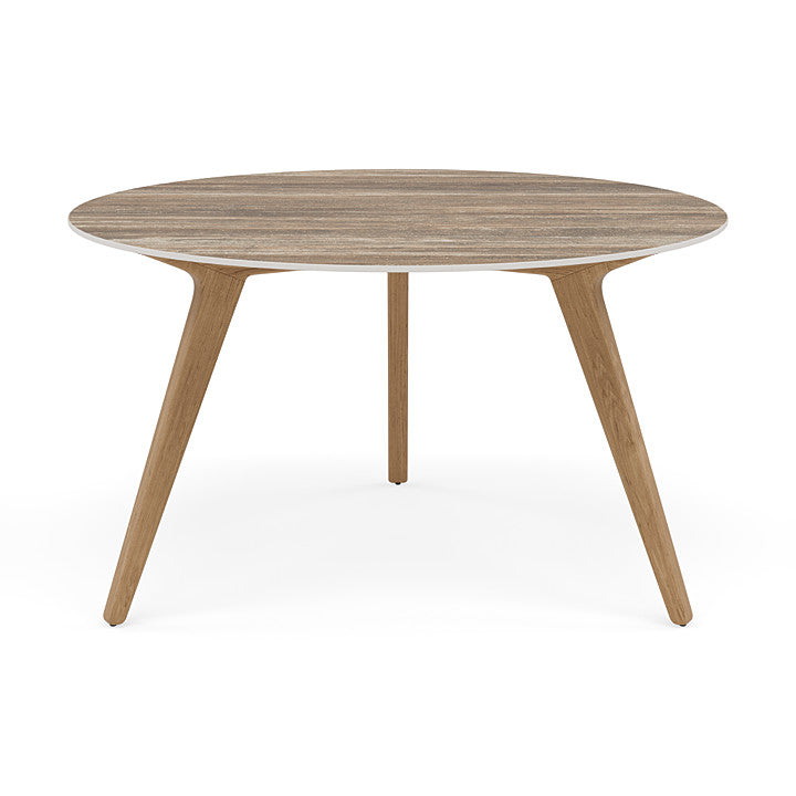 Manutti Torsa Round Dining Table With 125 cm Width and 73 cm Height