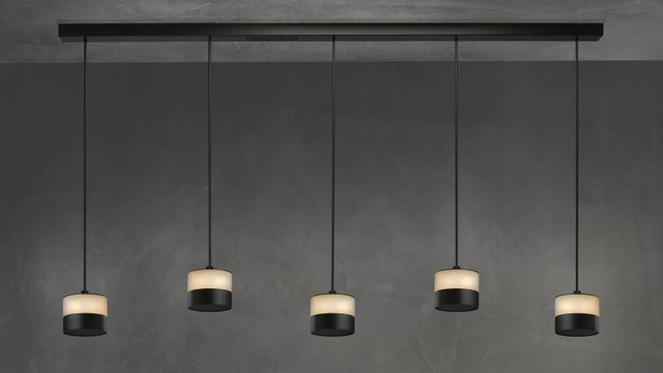 Heatsail Glow Set of 5 | Finished in RAL 9005 Midnight