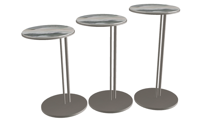 Cattelan Italia Sting Coffee Table Set Of 3 ø26
