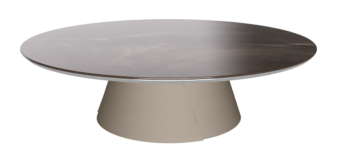 Cattelan Italia ALBERT Keramik Coffee Table Ø100x28h