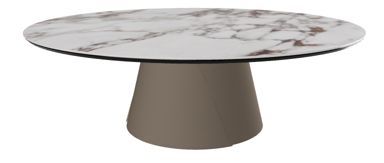Cattelan Italia ALBERT Keramik Coffee Table Ø118x38h