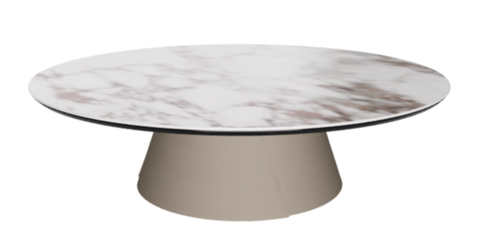 Cattelan Italia ALBERT Keramik Coffee Table Ø100x28h