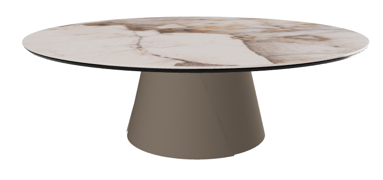 Cattelan Italia ALBERT Keramik Coffee Table Ø118x38h