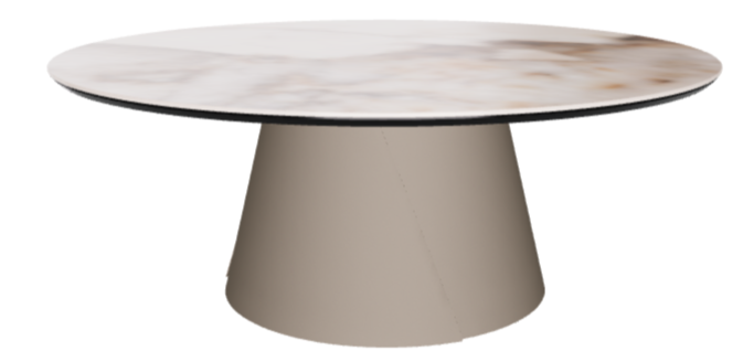 Cattelan Italia ALBERT Keramik Coffee Table Ø100x38h