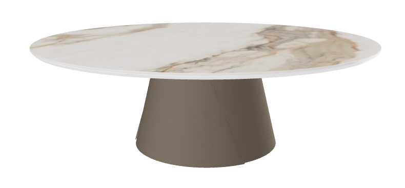 Cattelan Italia ALBERT Keramik Coffee Table Ø118x38h