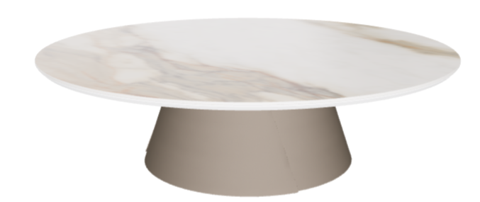 Cattelan Italia ALBERT Keramik Coffee Table Ø100x28h