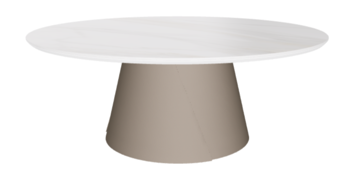 Cattelan Italia ALBERT Keramik Coffee Table Ø100x38h