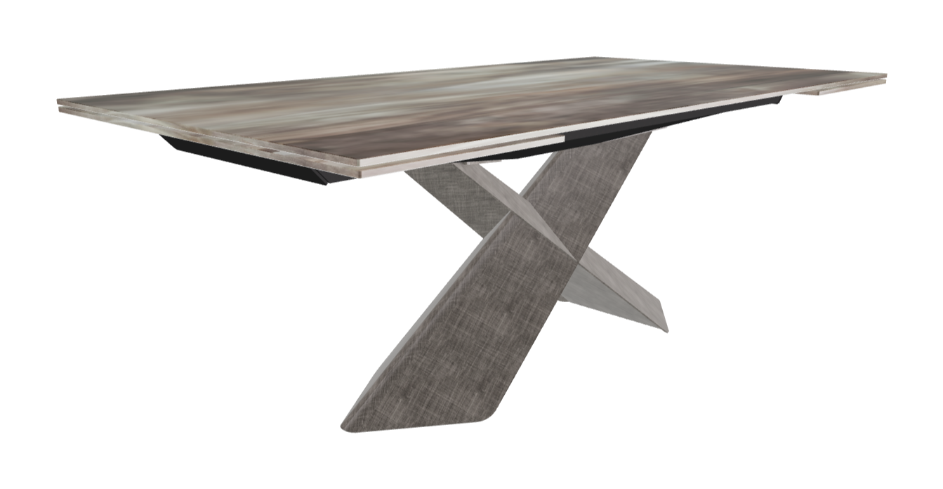200-294×106×74h_CrystalArt CY02_Brushed Grey_Closed