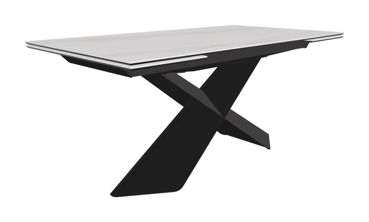 Cattelan Italia Tyron Keramik Drive Rectangular Extendible Dining Table – 160→236x90x74h