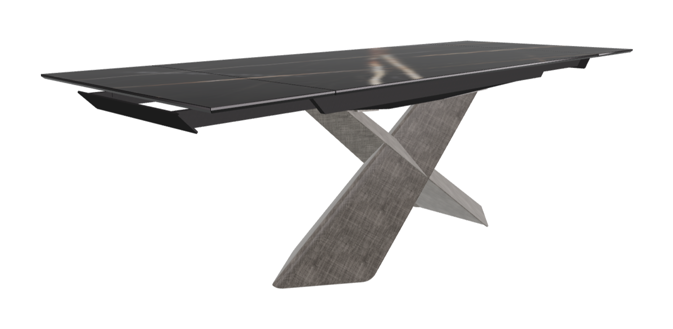 Cattelan Italia Tyron Keramik Drive Rectangular Extendible Dining Table – 160→236x90x74h