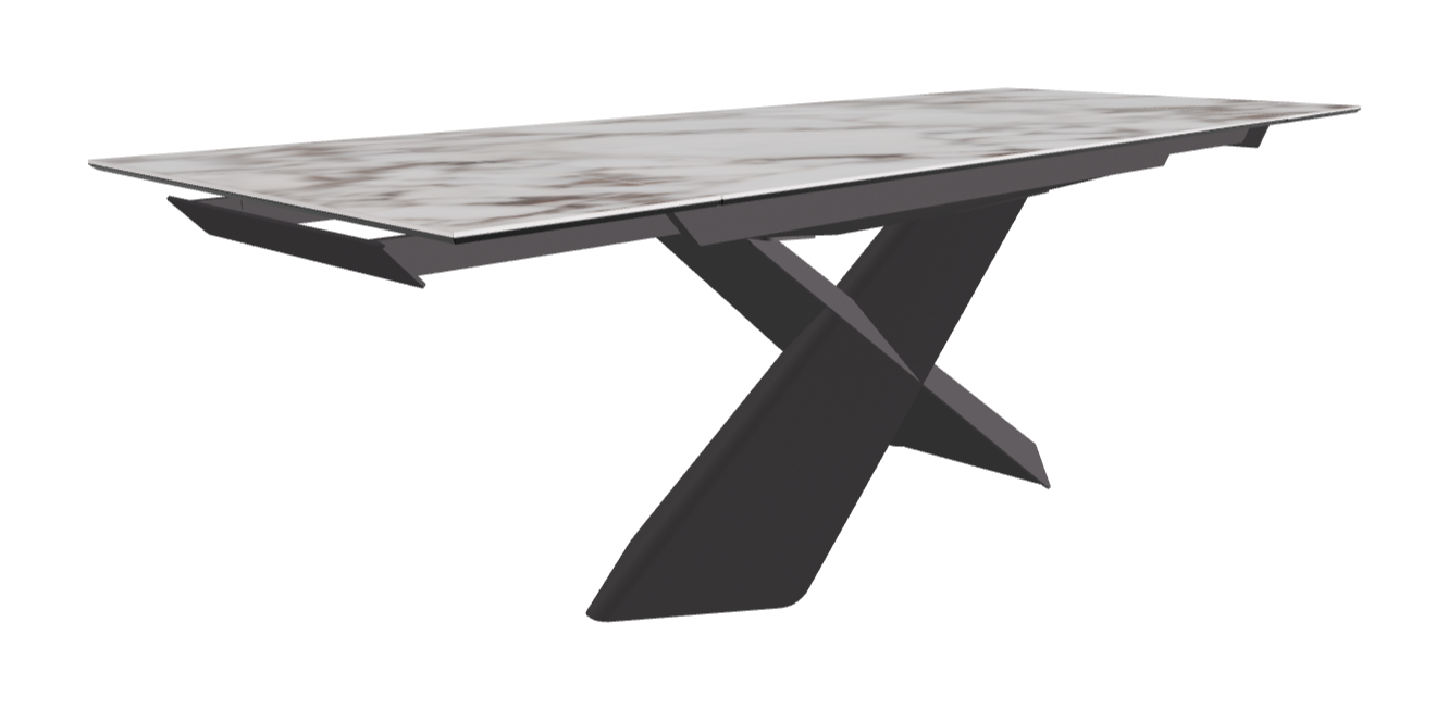 Cattelan Italia Tyron Keramik Drive Rectangular Extendible Dining Table – 160→236x90x74h