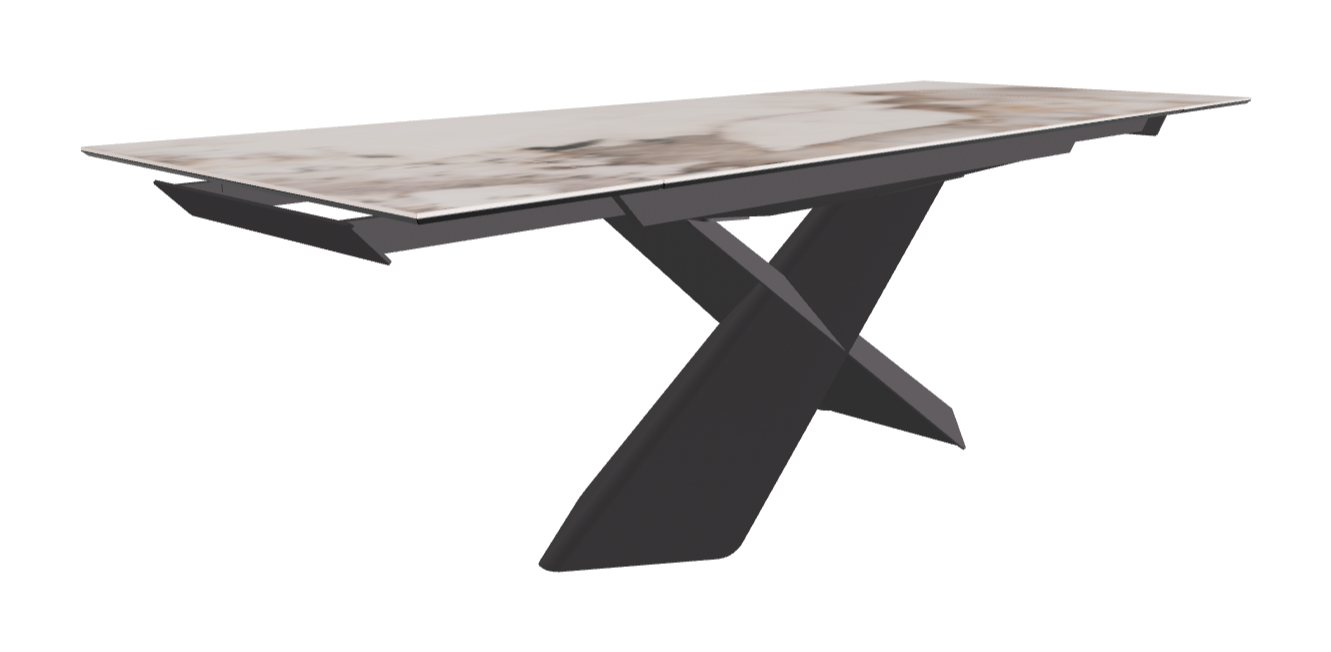 Cattelan Italia Tyron Keramik Drive Rectangular Extendible Dining Table – 160→236x90x74h