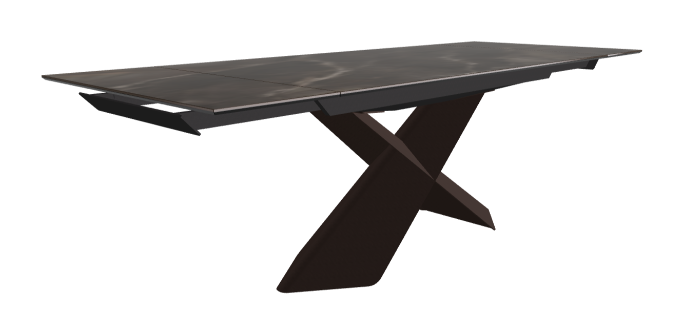Cattelan Italia Tyron Keramik Drive Rectangular Extendible Dining Table – 160→236x90x74h