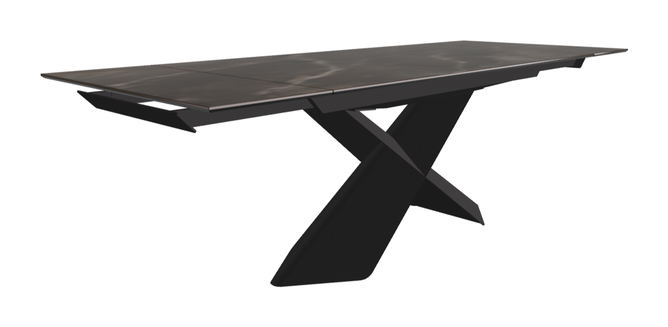 Cattelan Italia Tyron Keramik Drive Rectangular Extendible Dining Table – 160→236x90x74h