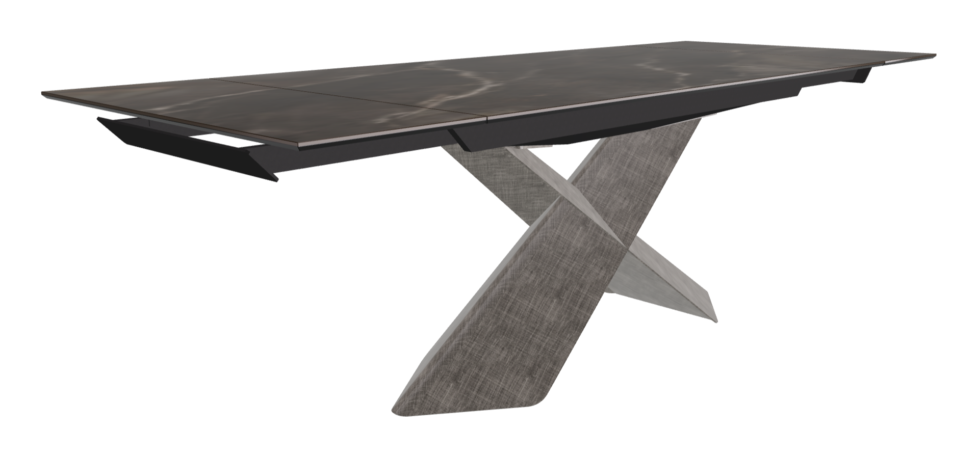 Cattelan Italia Tyron Keramik Drive Rectangular Extendible Dining Table – 160→236x90x74h