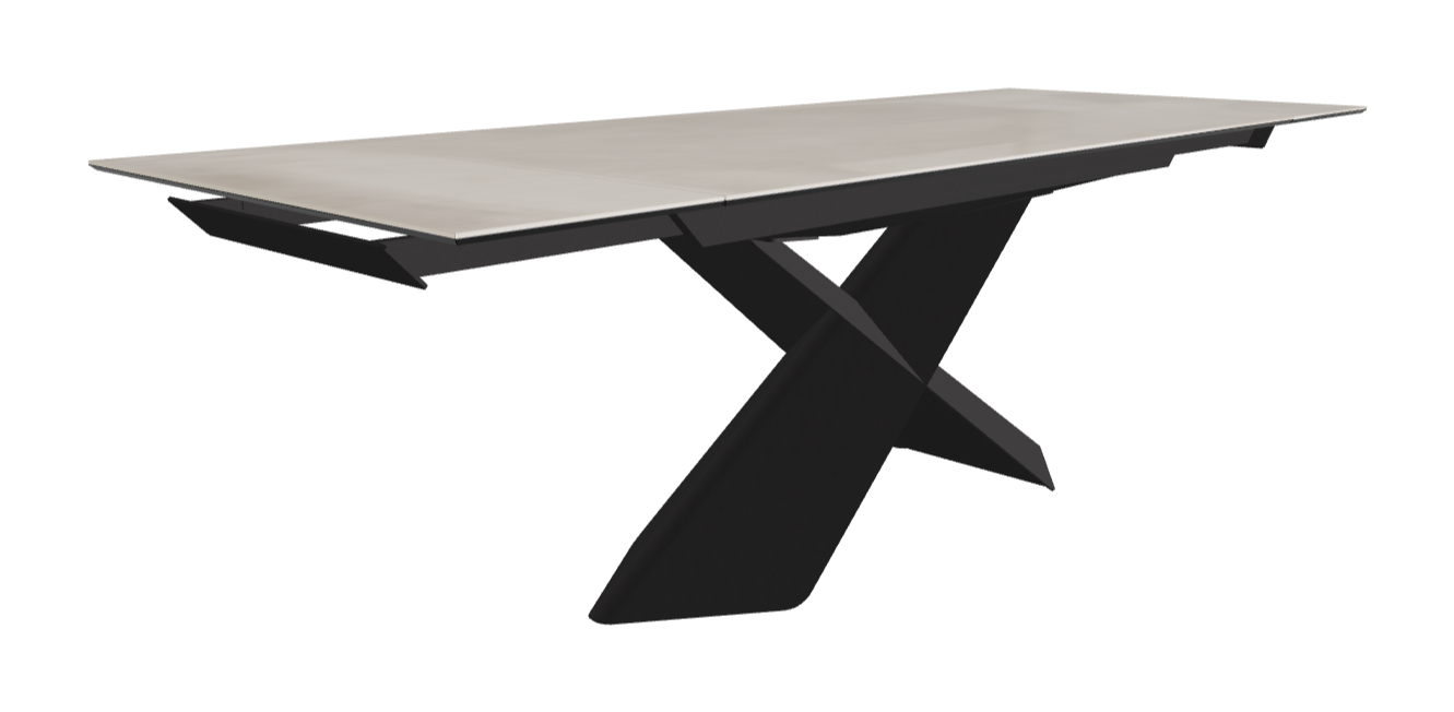Cattelan Italia Tyron Keramik Drive Rectangular Extendible Dining Table – 160→236x90x74h