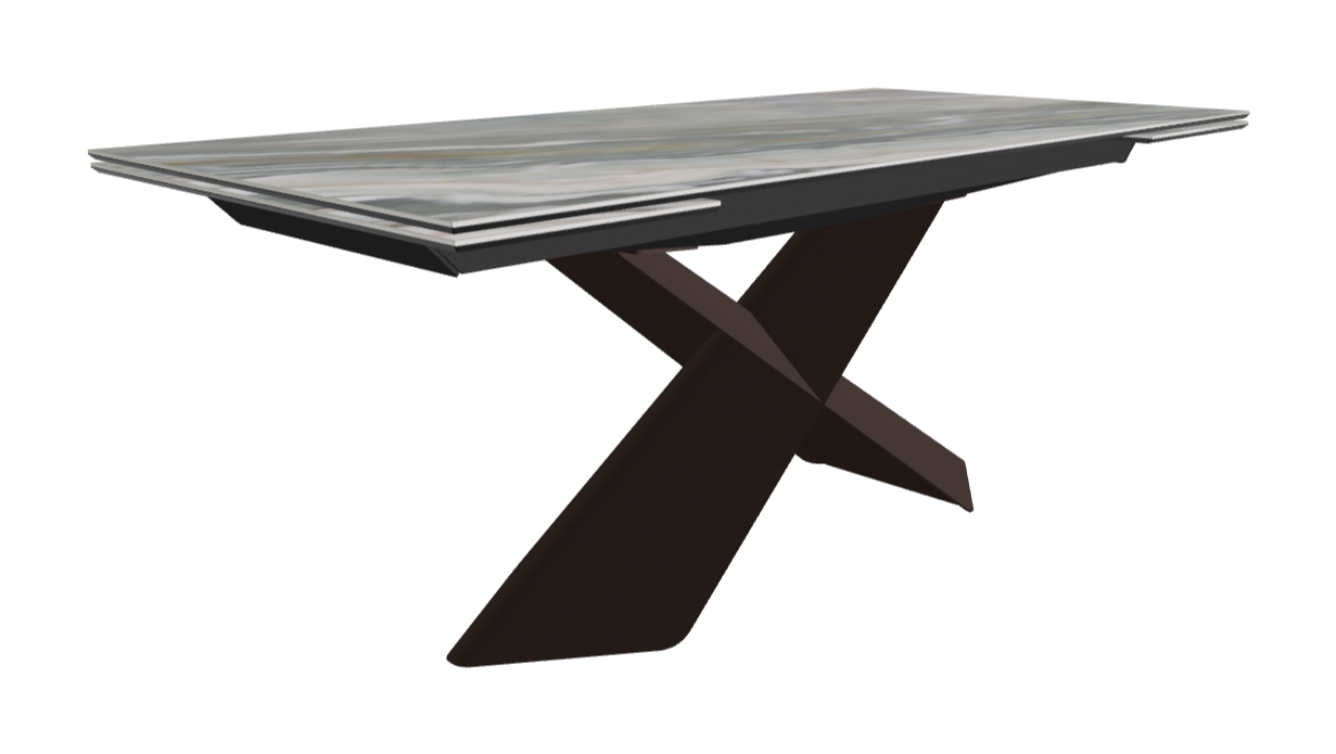 Cattelan Italia Tyron Keramik Drive Rectangular Extendible Dining Table – 182→258x90x74h