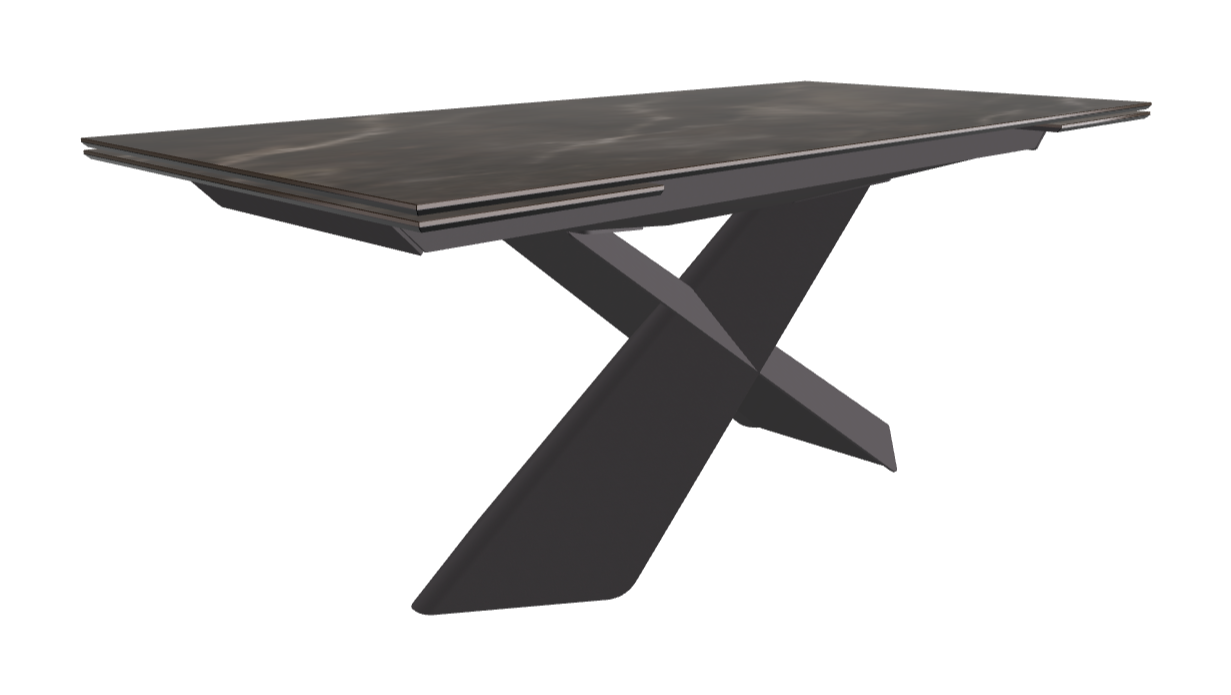 Cattelan Italia Tyron Keramik Drive Rectangular Extendible Dining Table – 182→258x90x74h