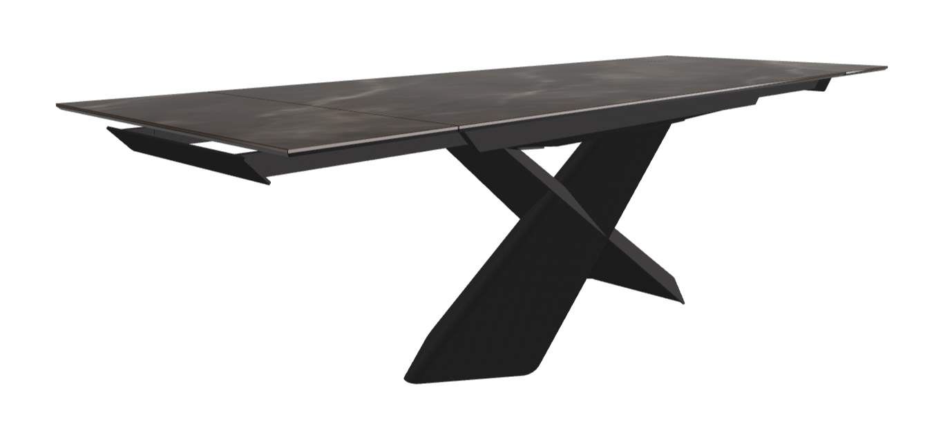 Cattelan Italia Tyron Keramik Drive Rectangular Extendible Dining Table – 182→258x90x74h