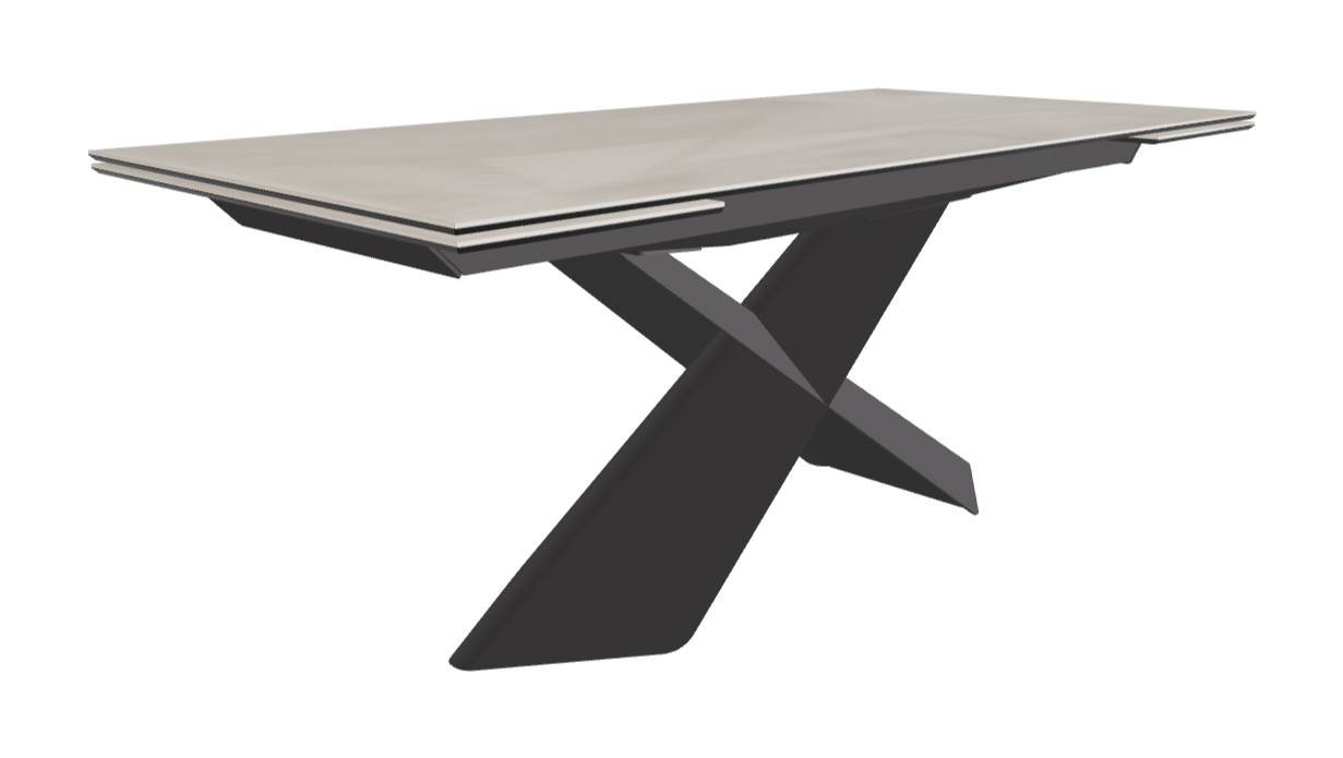 Cattelan Italia Tyron Keramik Drive Rectangular Extendible Dining Table – 182→258x90x74h