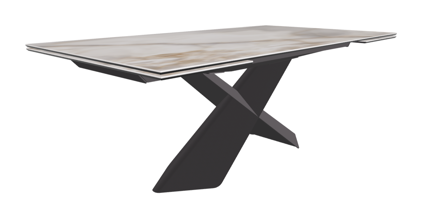 Cattelan Italia Tyron Keramik Drive Rectangular Extendible Dining Table – 200→294x106x74h