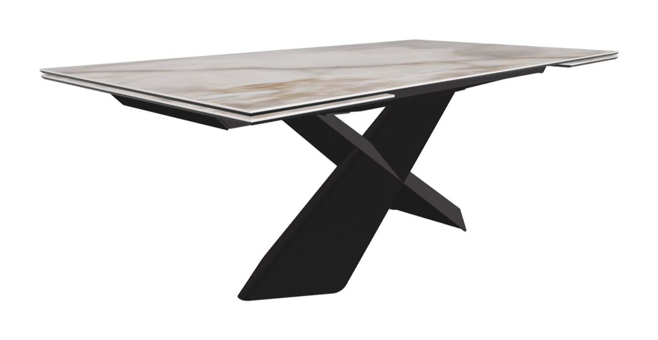 Cattelan Italia Tyron Keramik Drive Rectangular Extendible Dining Table – 200→294x106x74h