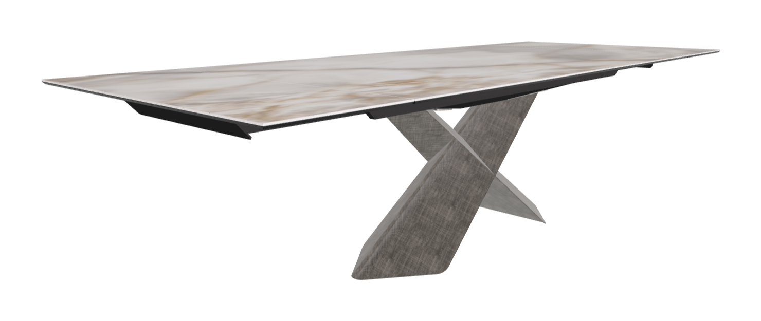 Cattelan Italia Tyron Keramik Drive Rectangular Extendible Dining Table – 200→294x106x74h