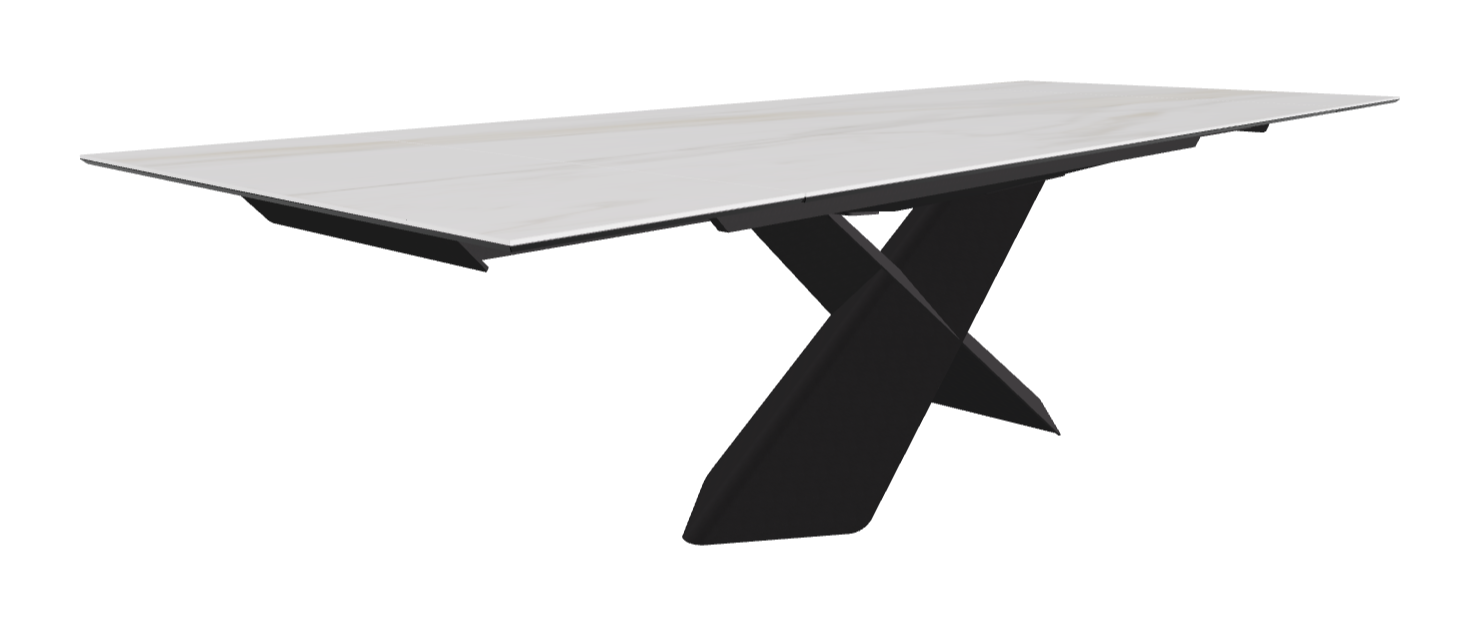 Cattelan Italia Tyron Keramik Drive Rectangular Extendible Dining Table – 200→294x106x74h