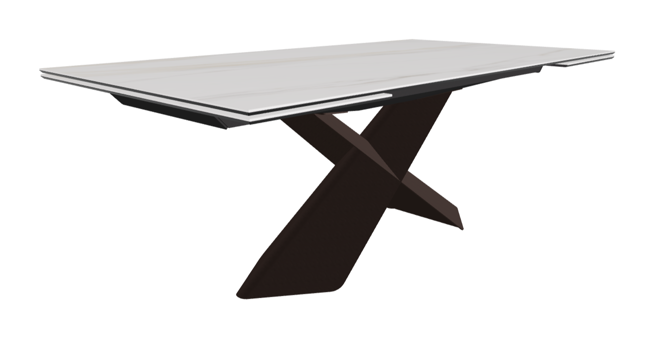 Cattelan Italia Tyron Keramik Drive Rectangular Extendible Dining Table – 200→294x106x74h