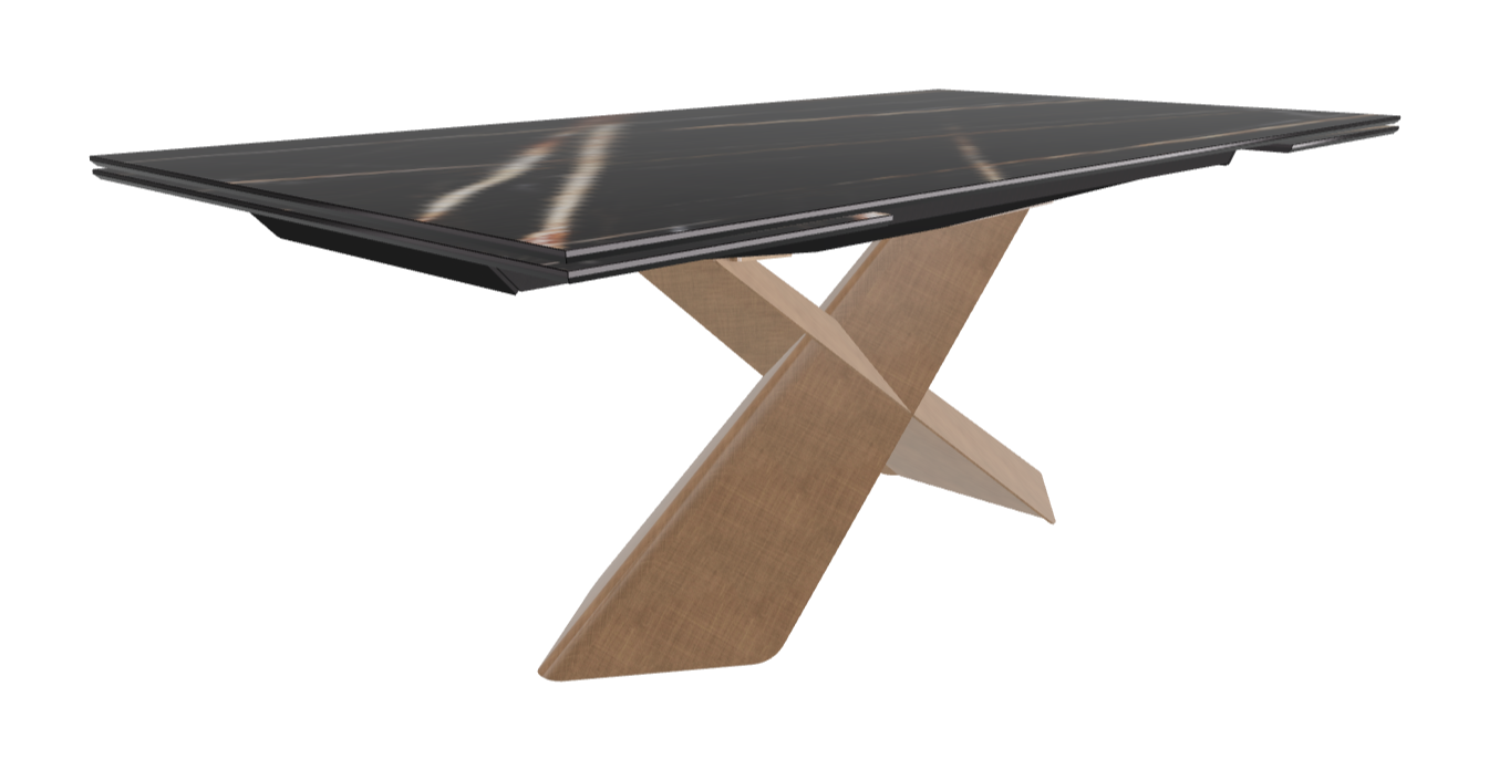 Cattelan Italia Tyron Keramik Drive Rectangular Extendible Dining Table – 200→294x106x74h