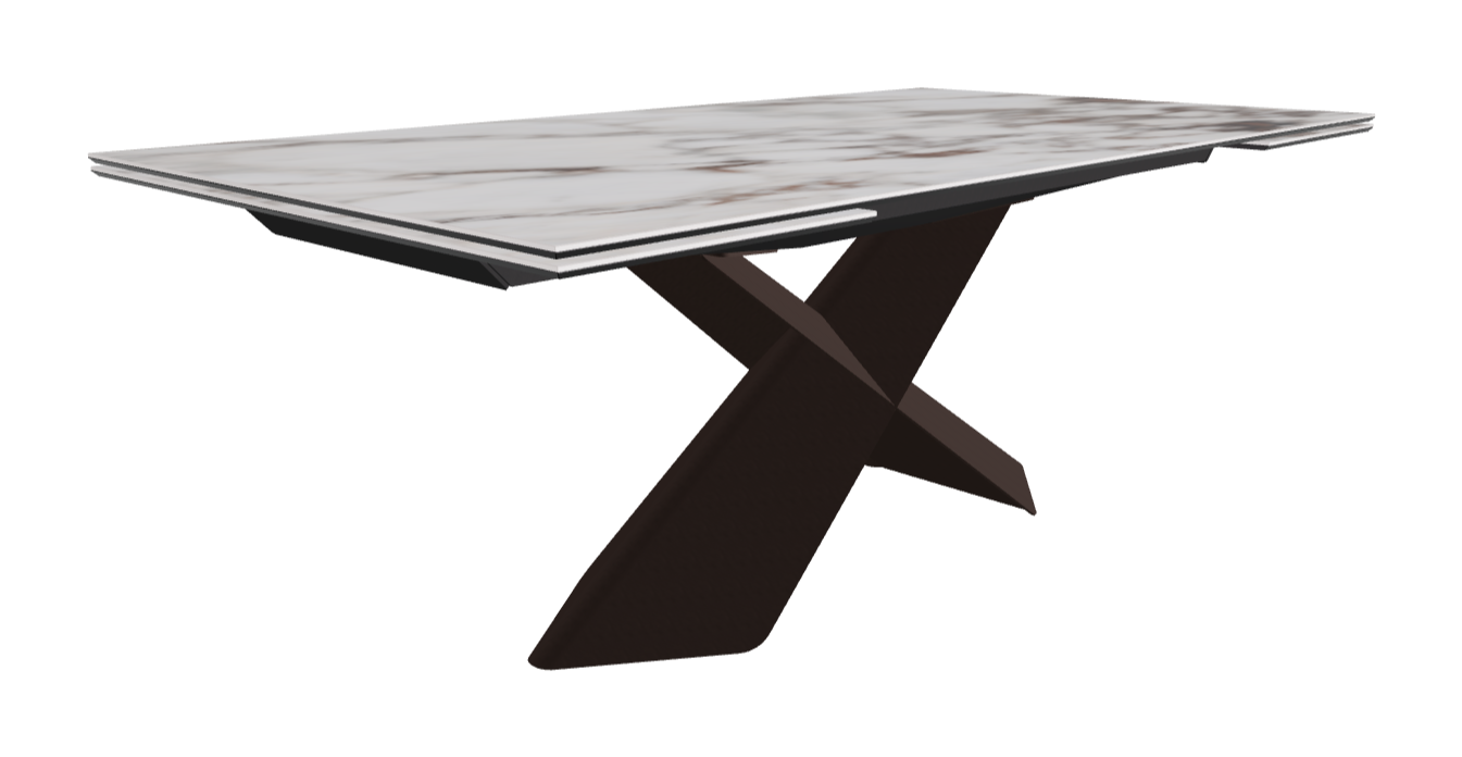 Cattelan Italia Tyron Keramik Drive Rectangular Extendible Dining Table – 200→294x106x74h