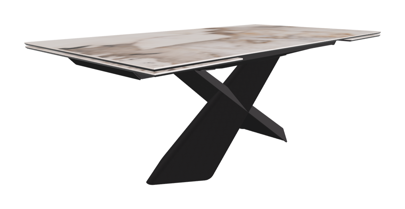 Cattelan Italia Tyron Keramik Drive Rectangular Extendible Dining Table – 200→294x106x74h