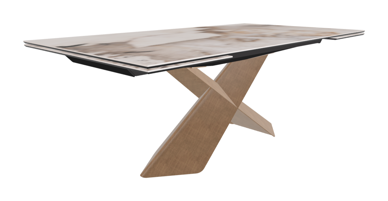 Cattelan Italia Tyron Keramik Drive Rectangular Extendible Dining Table – 200→294x106x74h