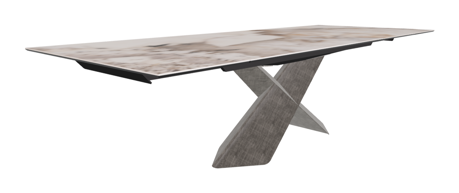 Cattelan Italia Tyron Keramik Drive Rectangular Extendible Dining Table – 200→294x106x74h