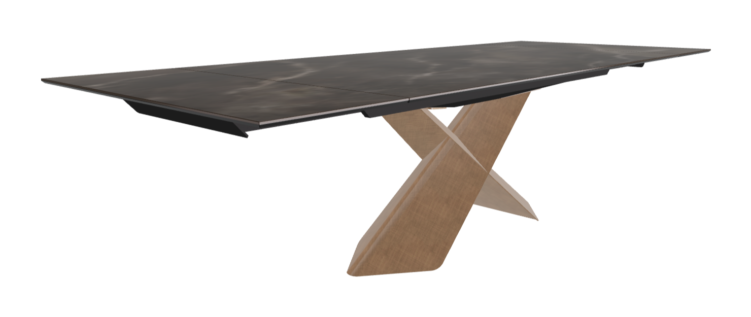 Cattelan Italia Tyron Keramik Drive Rectangular Extendible Dining Table – 200→294x106x74h