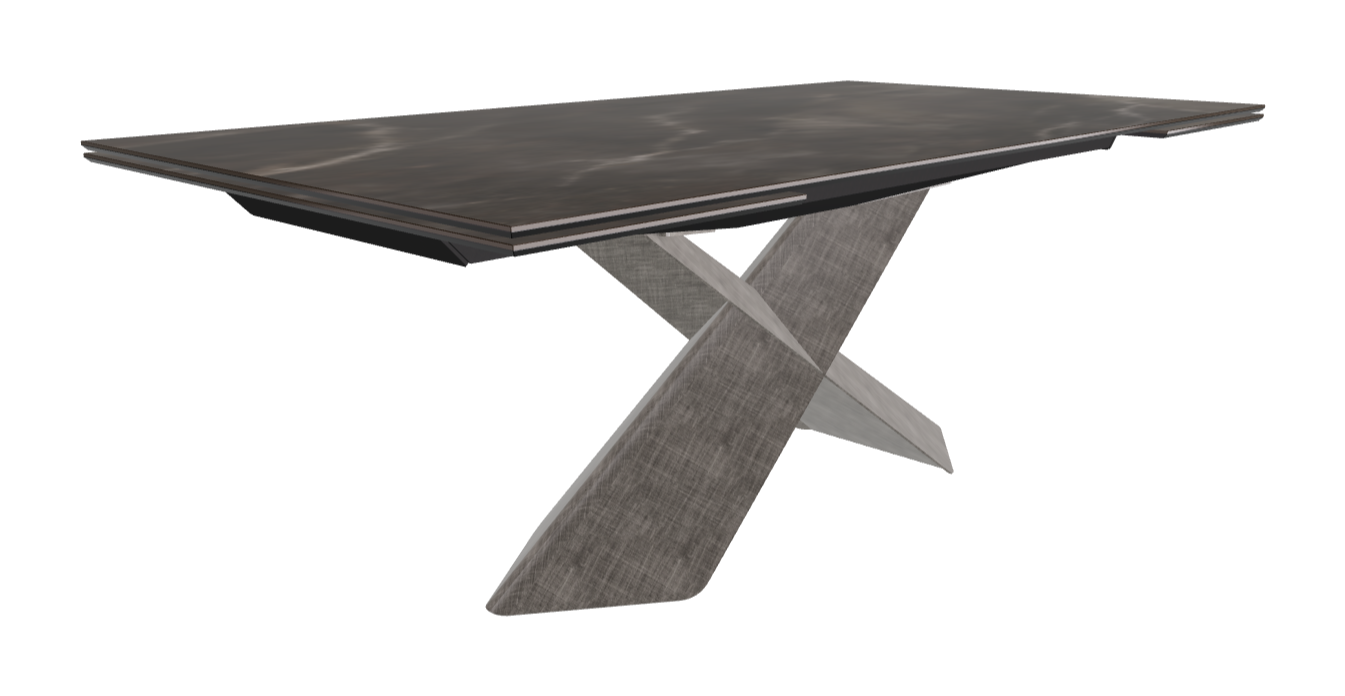 Cattelan Italia Tyron Keramik Drive Rectangular Extendible Dining Table – 200→294x106x74h