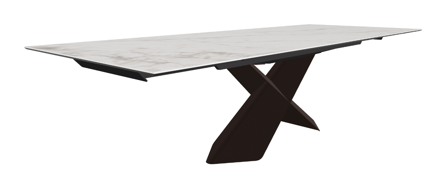 Cattelan Italia Tyron Keramik Drive Rectangular Extendible Dining Table – 200→294x106x74h