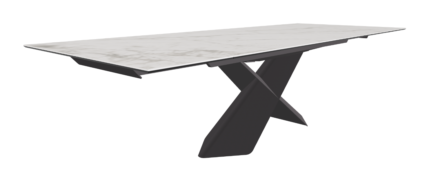 Cattelan Italia Tyron Keramik Drive Rectangular Extendible Dining Table – 200→294x106x74h