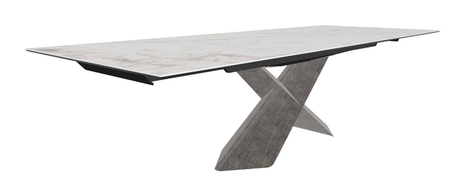 Cattelan Italia Tyron Keramik Drive Rectangular Extendible Dining Table – 200→294x106x74h
