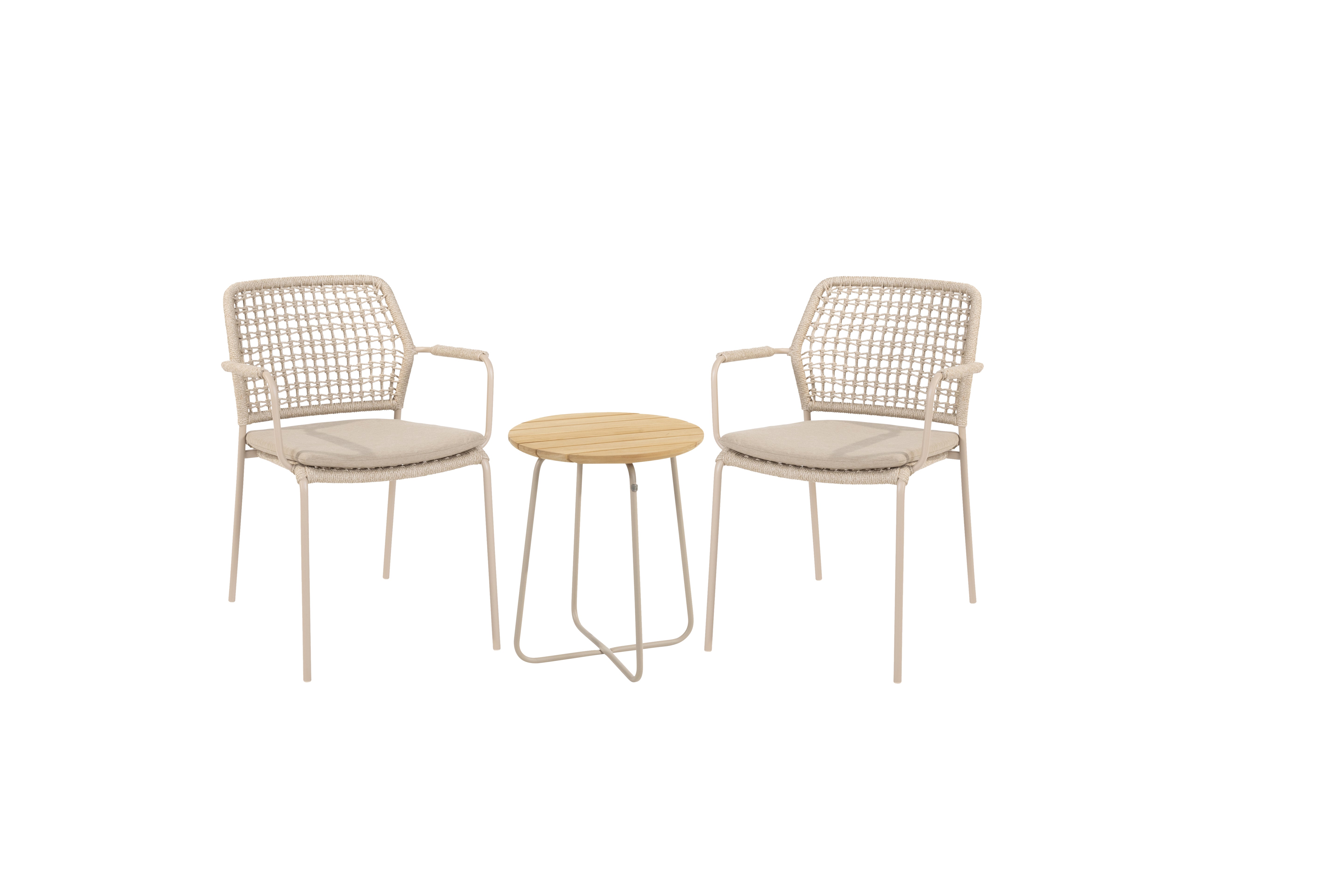 4 Seasons Outdoor Barista Bistro Set Latte