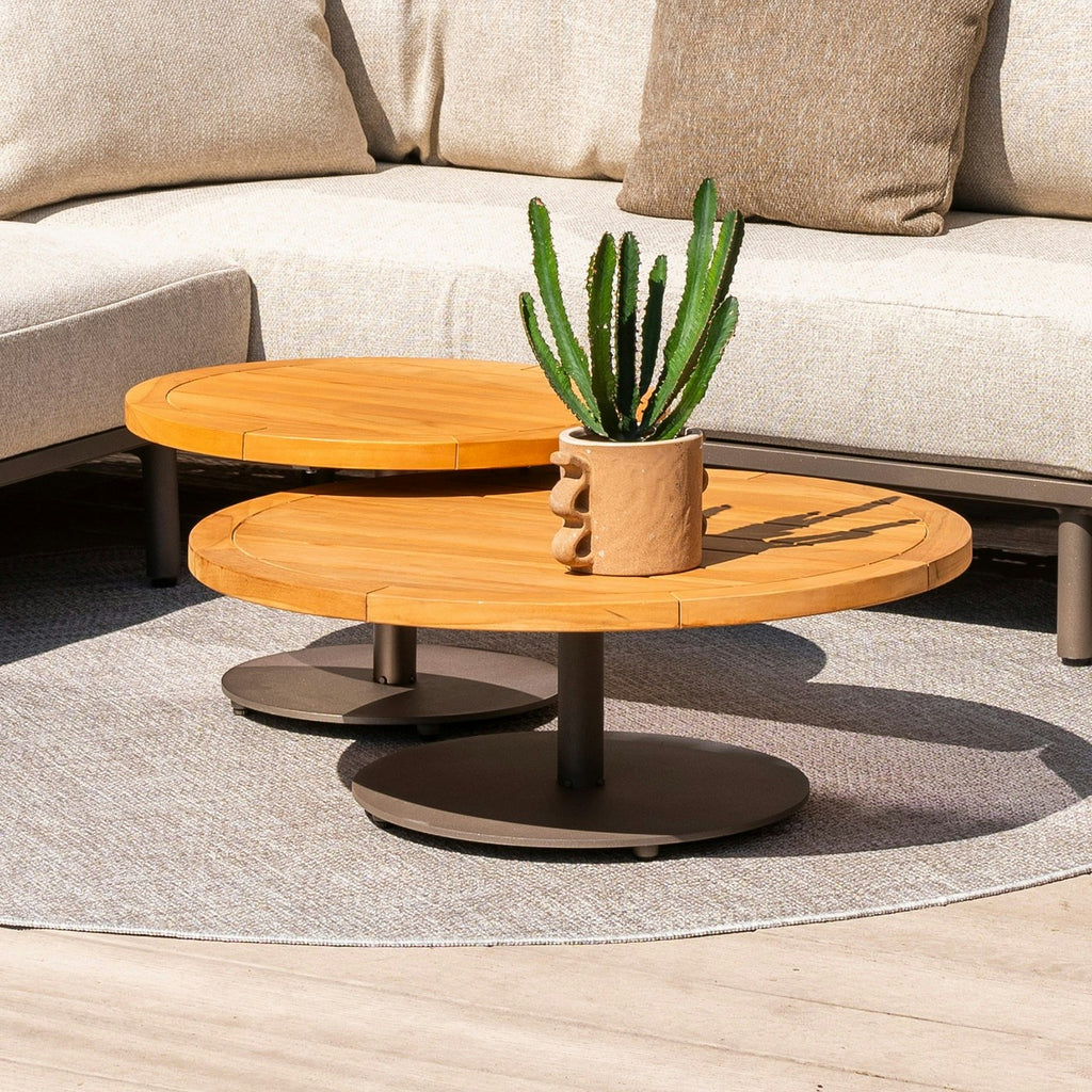 4 Seasons Outdoor Volta Coffee And Side Table Set