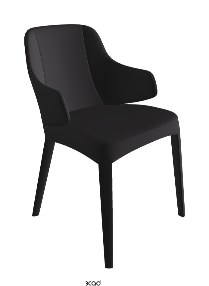 Wanda Dining Armchair_Glove Soft Leather_Hornet