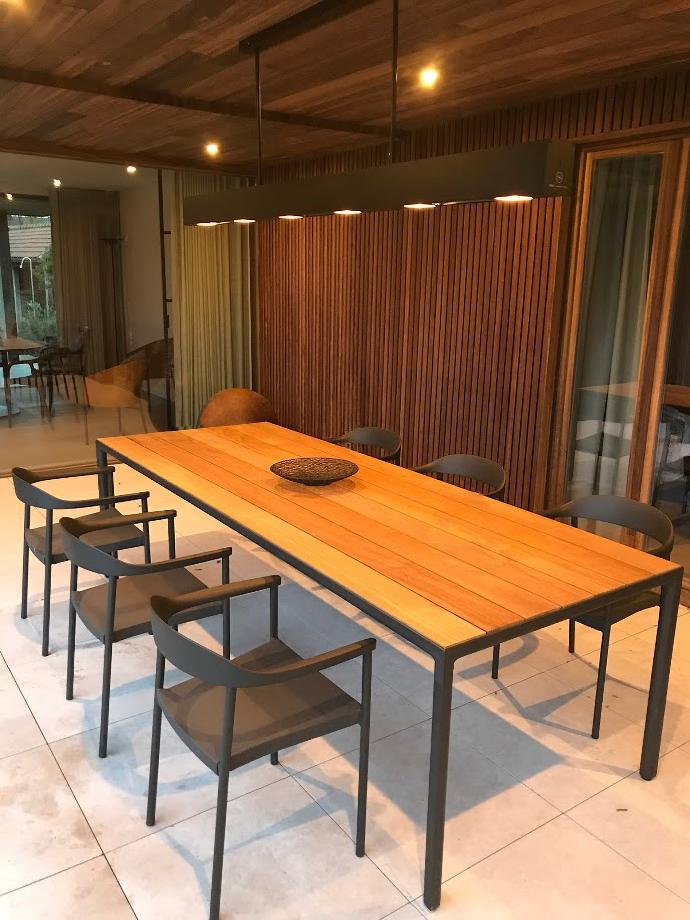 Heatsail BEEM | Ceiling Mounted Outdoor Heating and Lights (Optional Misting)