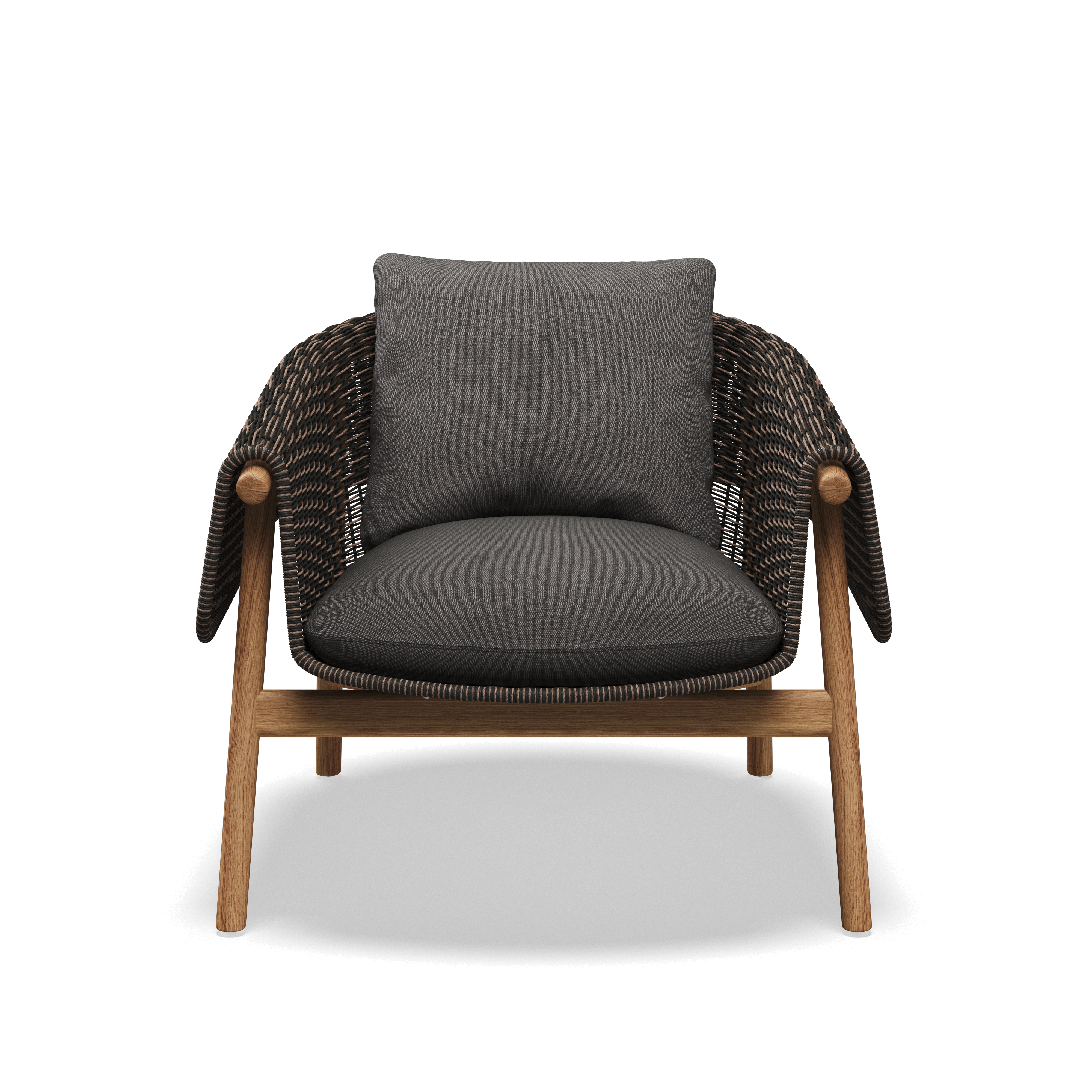 Gloster Wrap Teak Lounge Chair