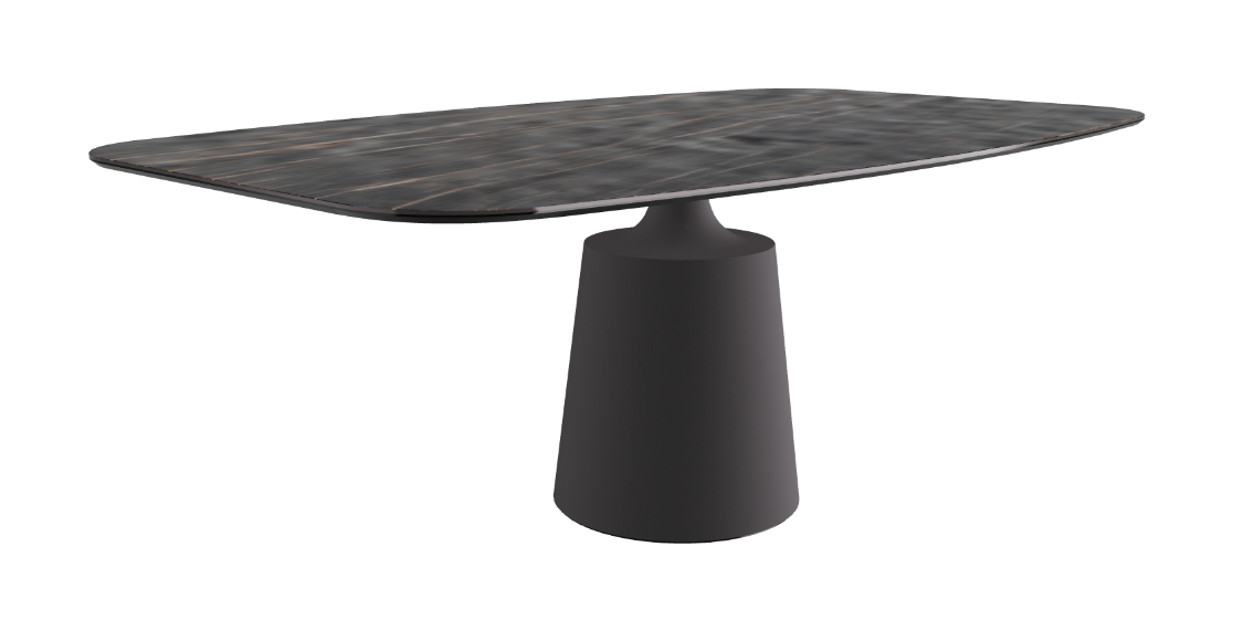 Cattelan Italia Yoda Keramik Oval & Barrel Shaped Dining Table