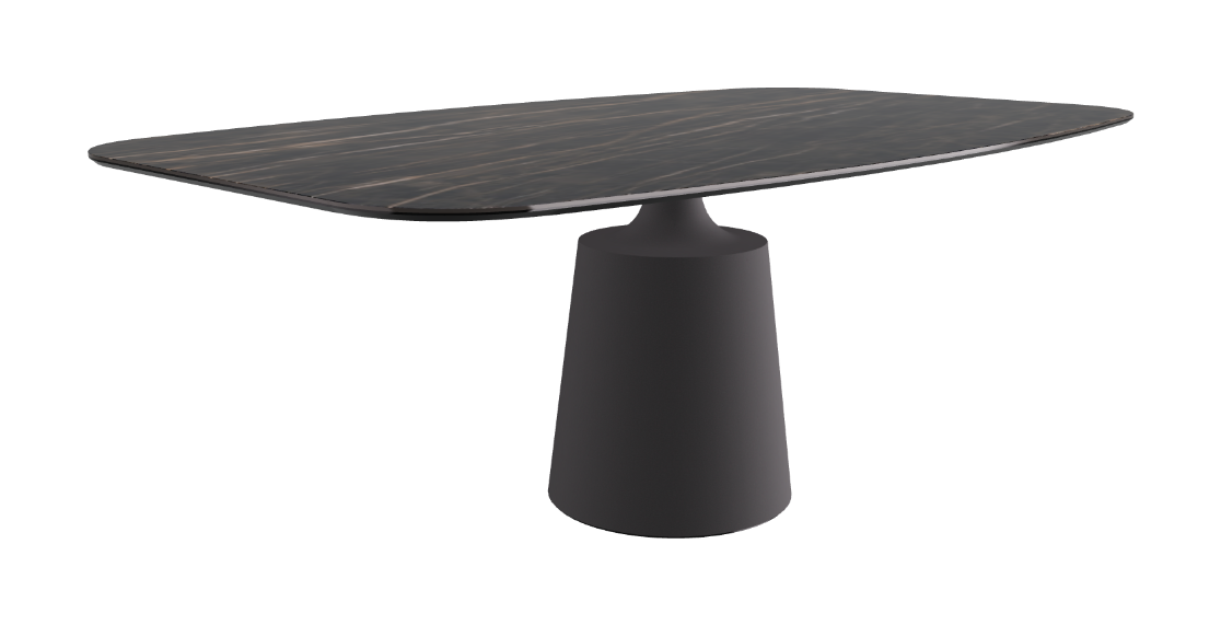 Cattelan Italia Yoda Keramik Oval & Barrel Shaped Dining Table