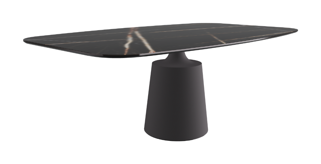 Cattelan Italia Yoda Keramik Oval & Barrel Shaped Dining Table