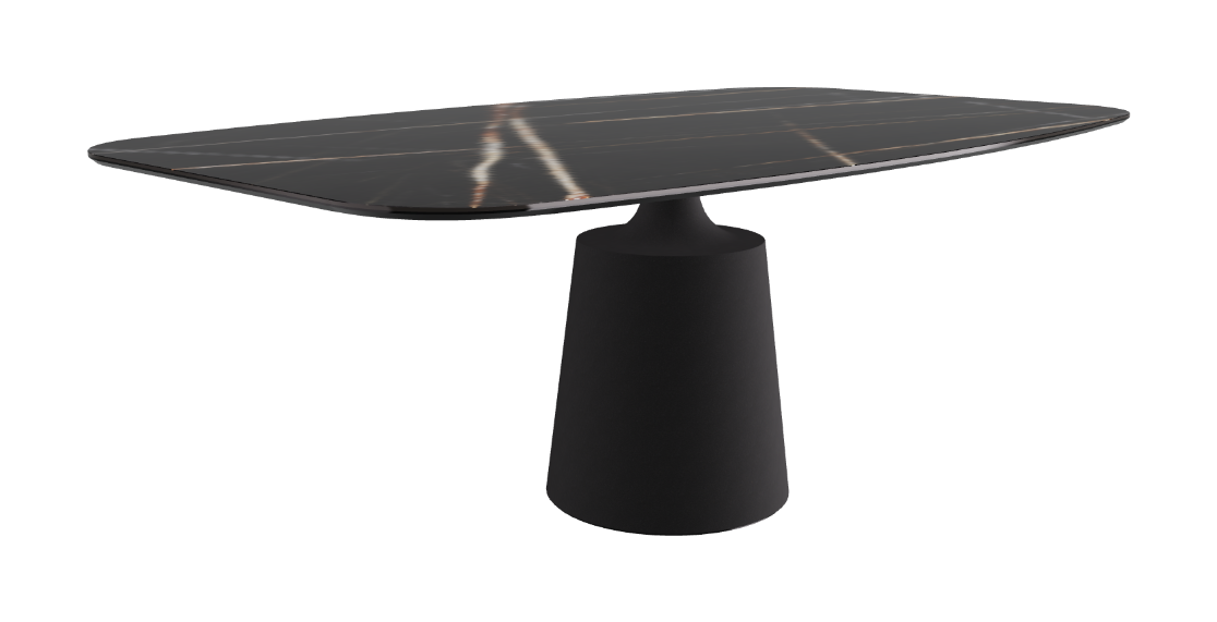 Cattelan Italia Yoda Keramik Oval & Barrel Shaped Dining Table